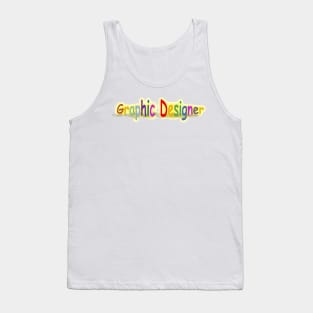 Graphic Designer joke tee Tank Top